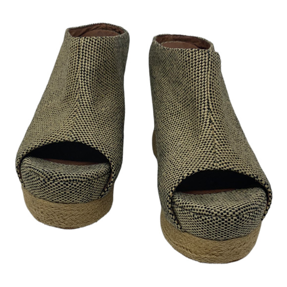 Jeffrey Campbell Virgo wedge platform sandals size 9 - Picture 7 of 12